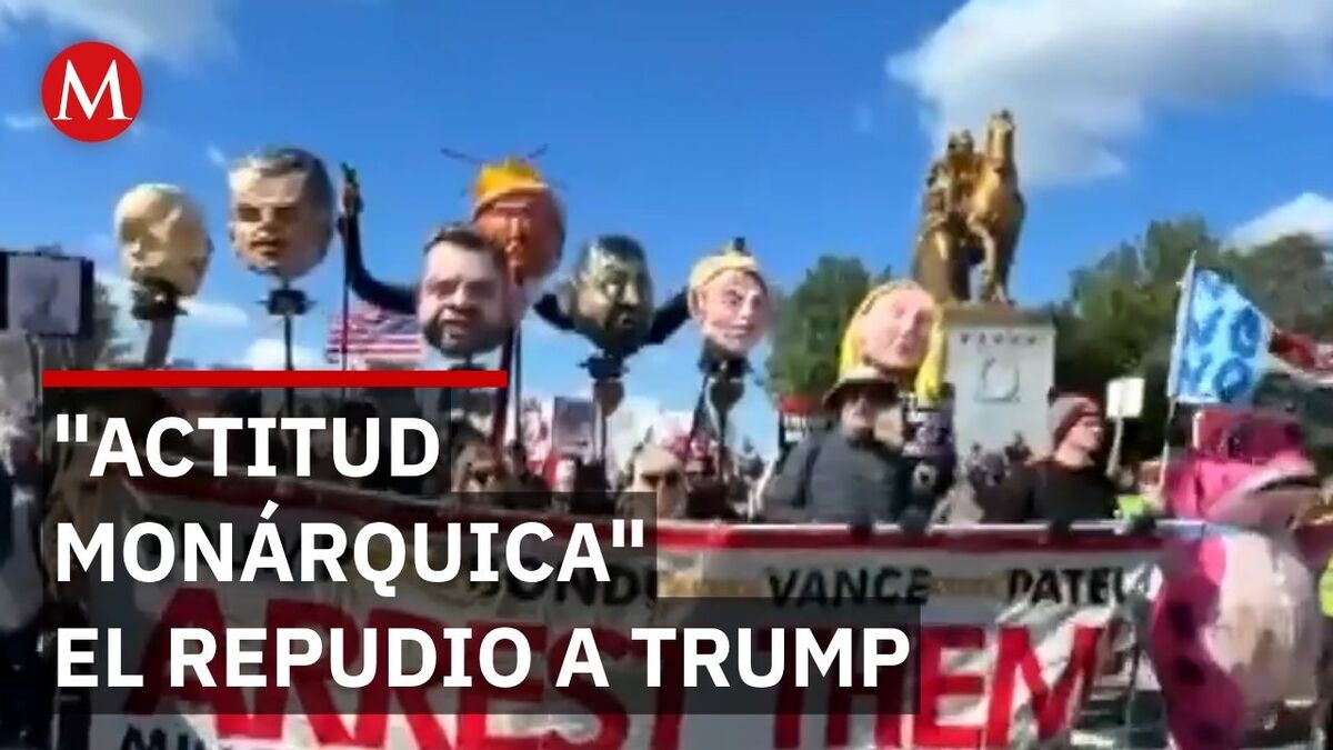 Miles desafían el frío para protestar contra las políticas de Donald Trump