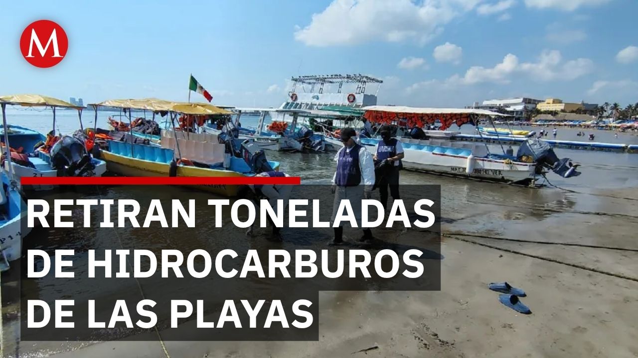 Operativo de limpieza en Veracruz: ¿Qué playas están libres de chapapote?