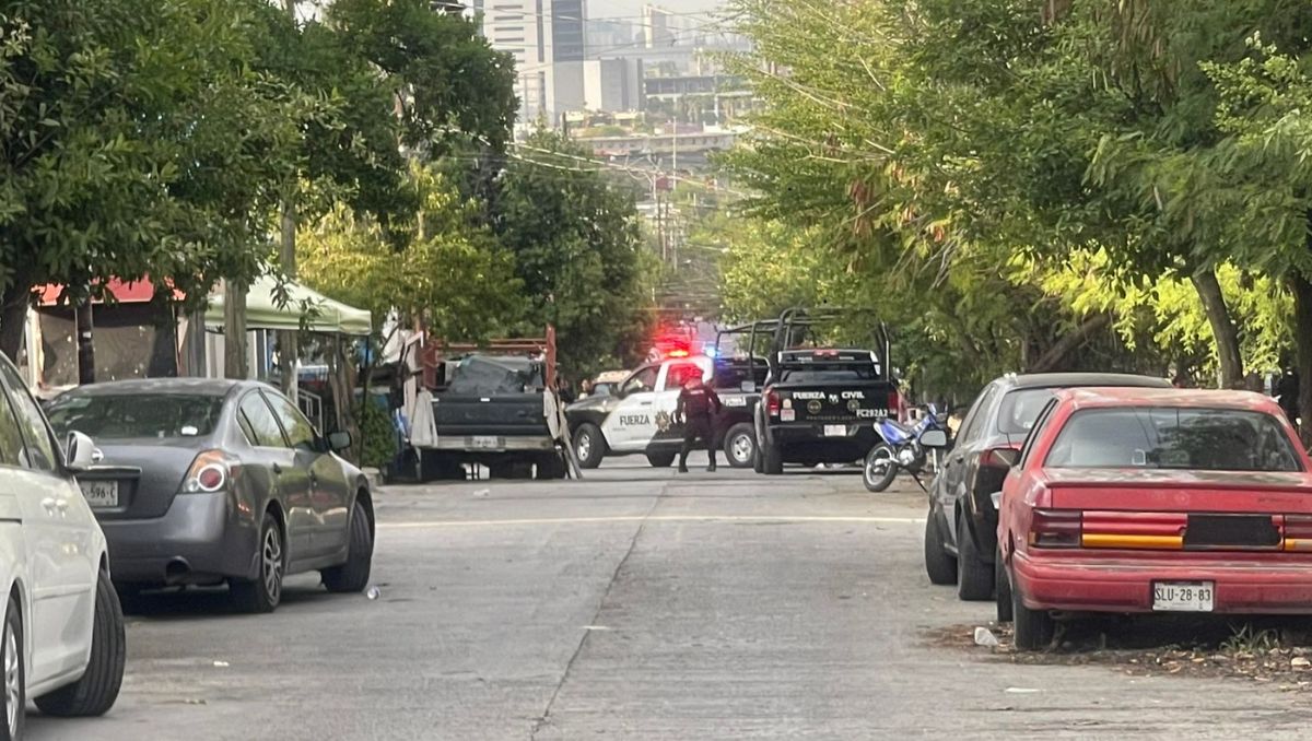 La zona del ataque fue resguardada por las autoridades. | Gabriela Garza