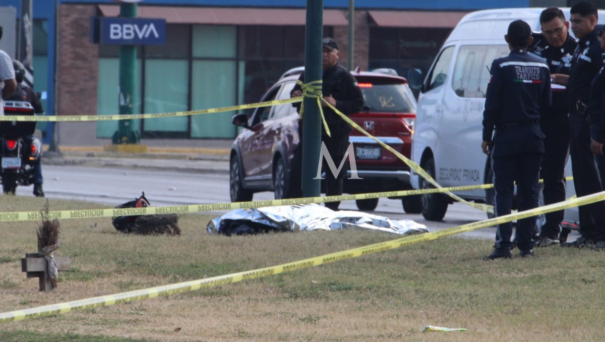 Accidente en Tampico. Foto: Sergio Sánchez