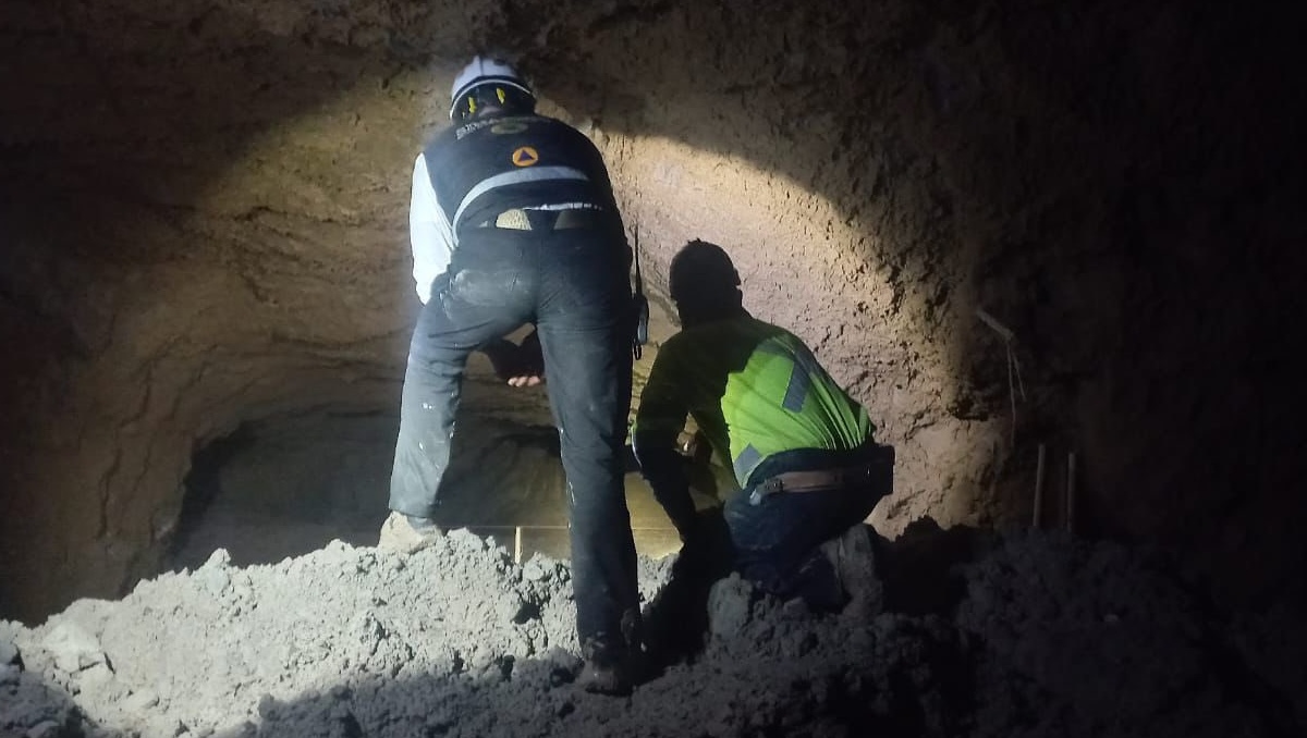 Autoridades mantienen trabajos de rescate ininterrumpidos para localizar a los mineros en Sinaloa. | Especial