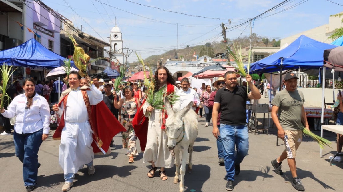Con la celebración del Domingo de Ramos arranca la Judea en Tlaquepaque (Foto: Sonia G. Gamiño)
