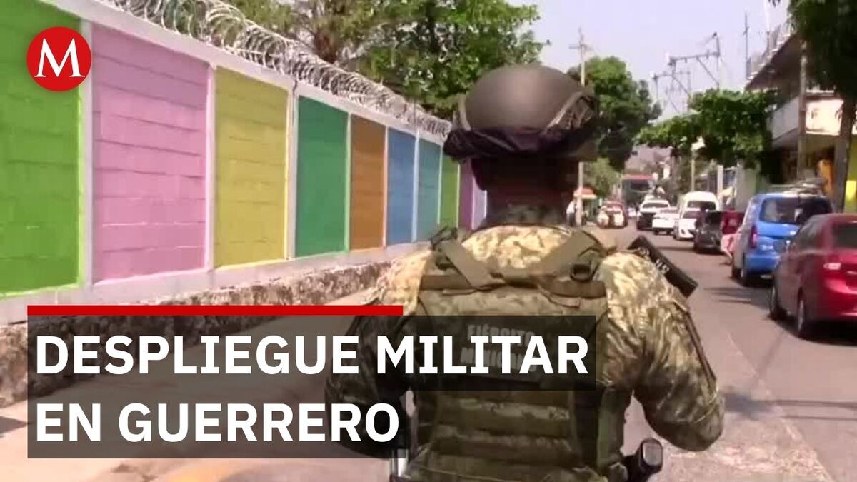 Ejército blinda Acapulco: Así patrullan las zonas más peligrosas del puerto