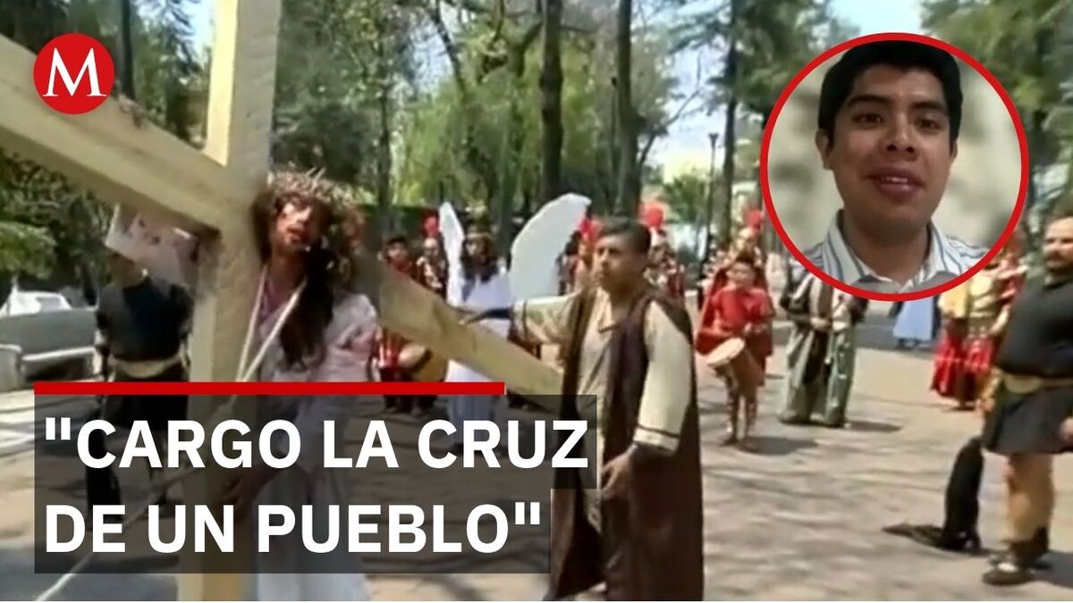 Entrenamiento extremo y fe la preparación física para el Viacrucis de Iztapalapa