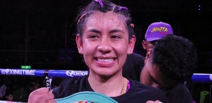 Gabriela 'la Bonita' Sánchez se convirtió en campeona mundial peso mosca del CMB al vencer a Tamara Demarco, y retó a la Barby Juárez