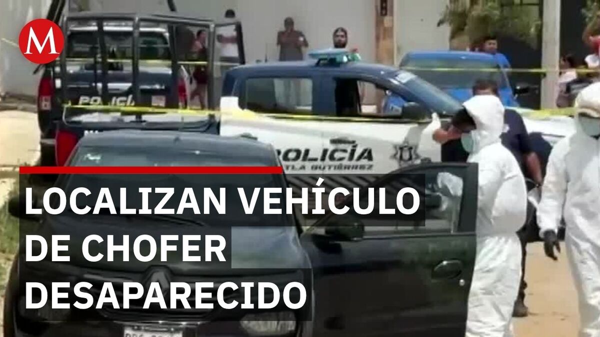 Localizan vehículo abandonado de chofer desaparecido en Tuxtla Gutiérrez
