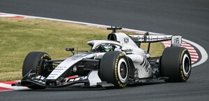 Sergio Pérez durante el Gran Premio de Japón 2026 de Fórmula 1 (AFP)