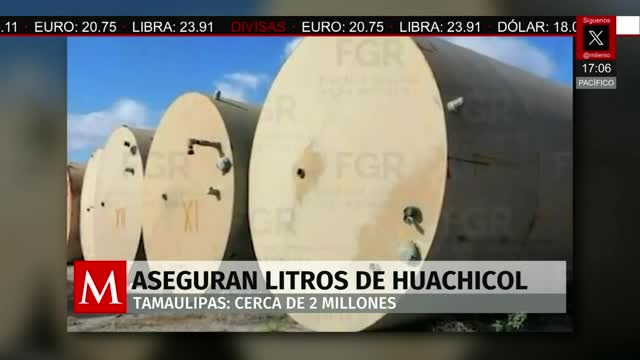 Aseguran 2 millones de litros de huachicol en Tamaulipas | Milenio Noticias, 30 de marzo de 2026