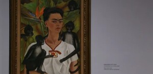 Autorretrato con monos, Frida Kahlo, 1943. (Colección Gelman) | Foto: Ariana Pérez