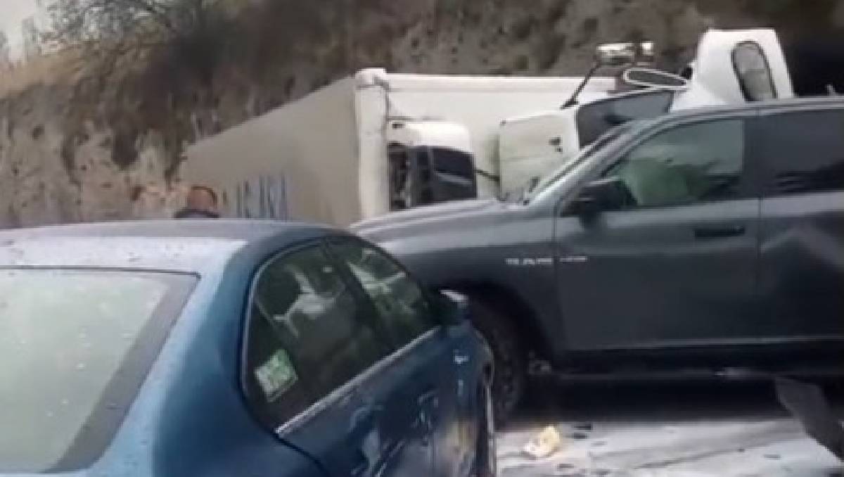 La carambola se registró en la localidad de San Bernabé, en Almoloya de Juárez. Foto: (Especial)