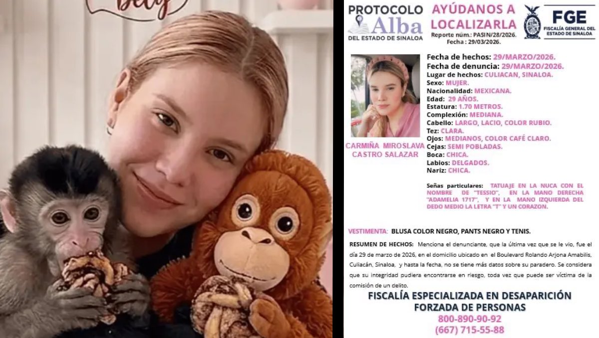 Carmiña Castro habría sido víctima de un delito. | ESPECIAL