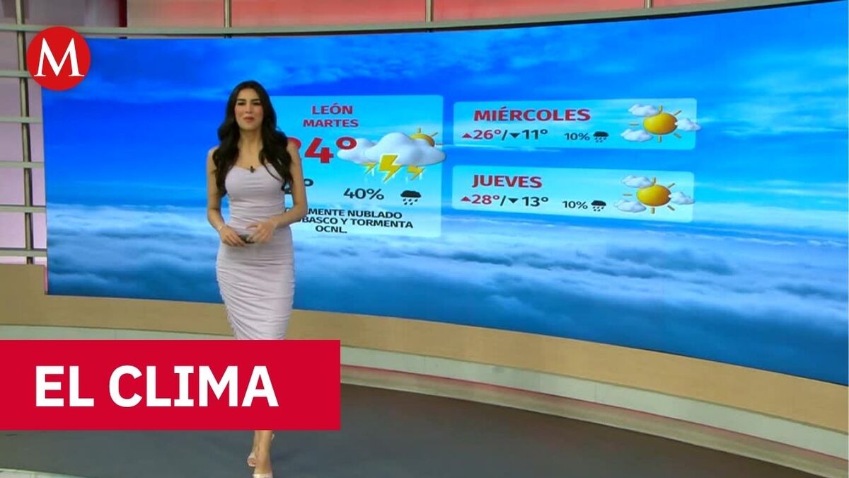 Clima de hoy lunes 30 de marzo de 2026 | Pronóstico con Sofía González