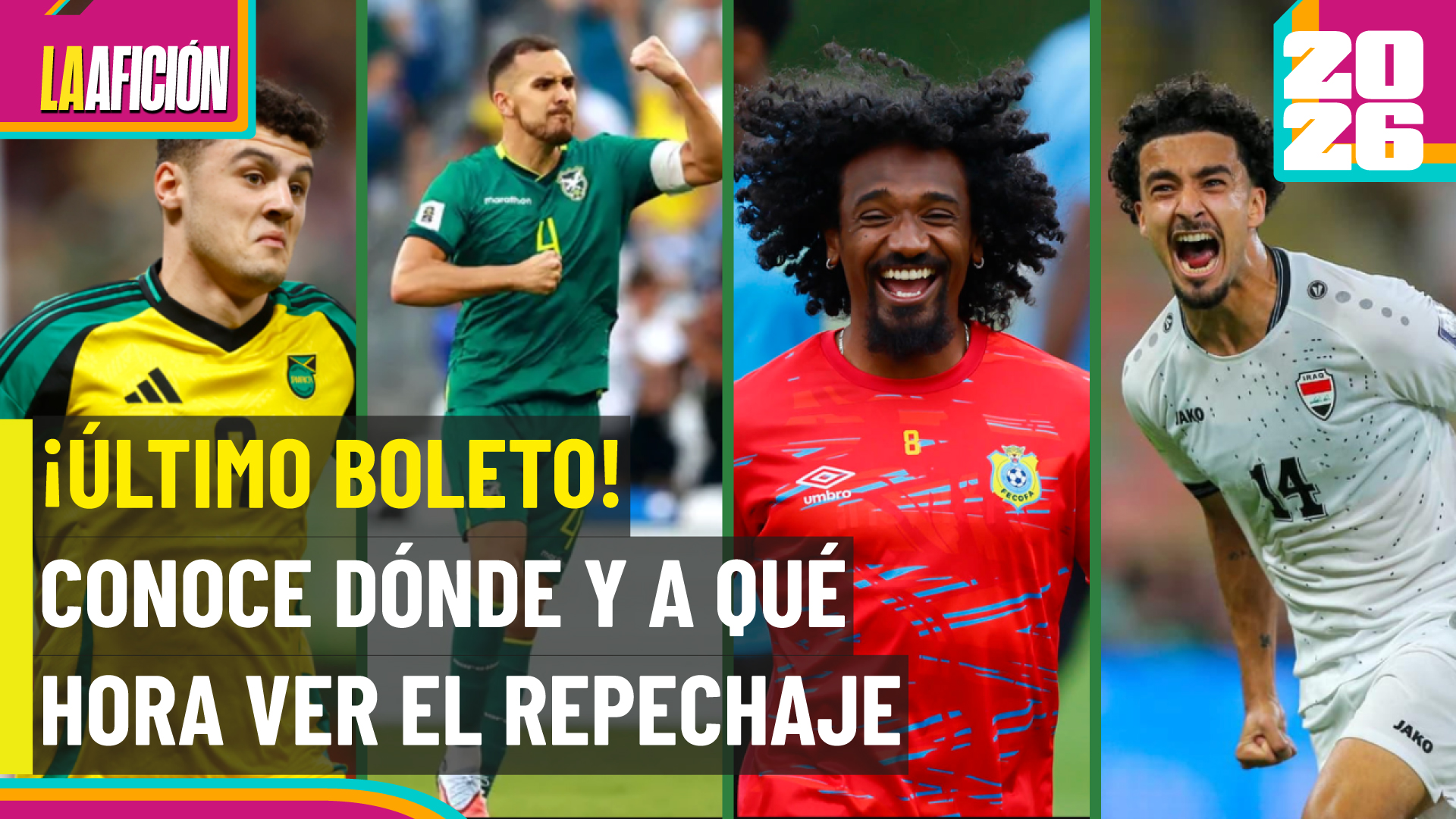 Finales del repechaje: fechas, horarios y equipos clasificados