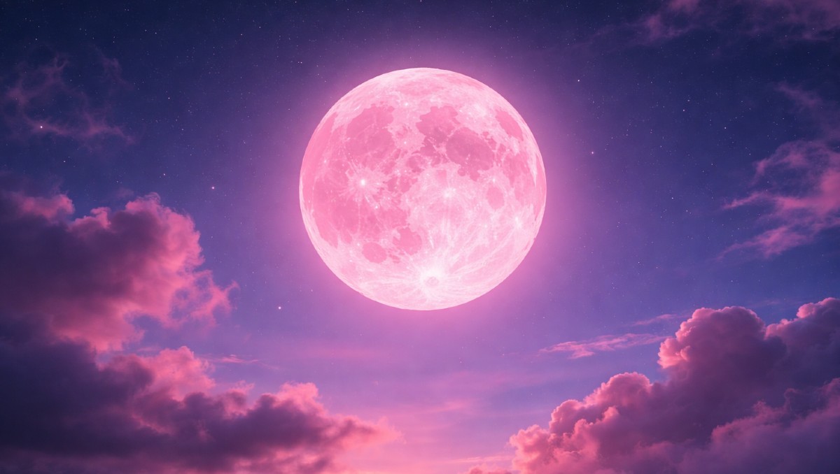 Hora exacta para ver la Luna Rosa en vivo | IA DISCOVER