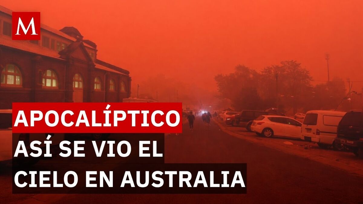 Impacto global: El impresionante cielo rojo que aterró a Australia