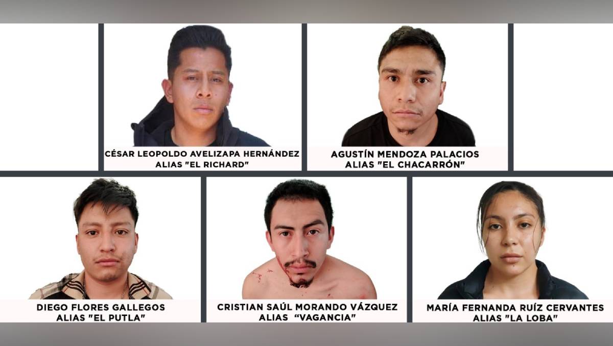 Los imputados mataron a balazos a la víctimas en una vivienda de Metepec. Foto: (Especial)