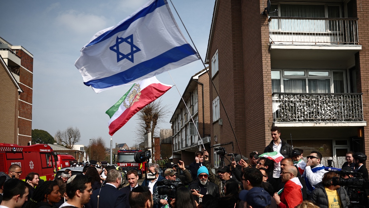Desde el inicio de la guerra, se han registrado cinco ataques a la comunidad judía. | AFP