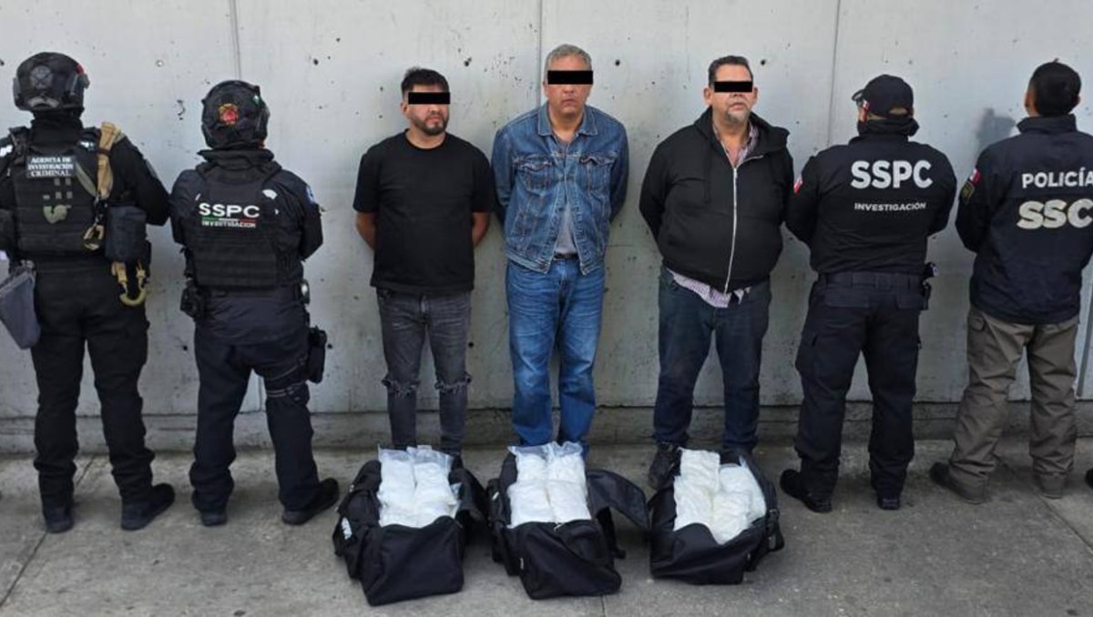 Tres integrantes de los Cabrera Sarabia  fueron detenidos en la CdMx. | SSPC