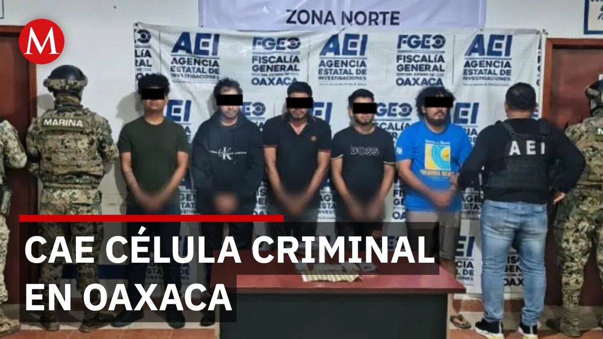 Intensa búsqueda en Oaxaca tras detención de sicarios de 'La Empresa'