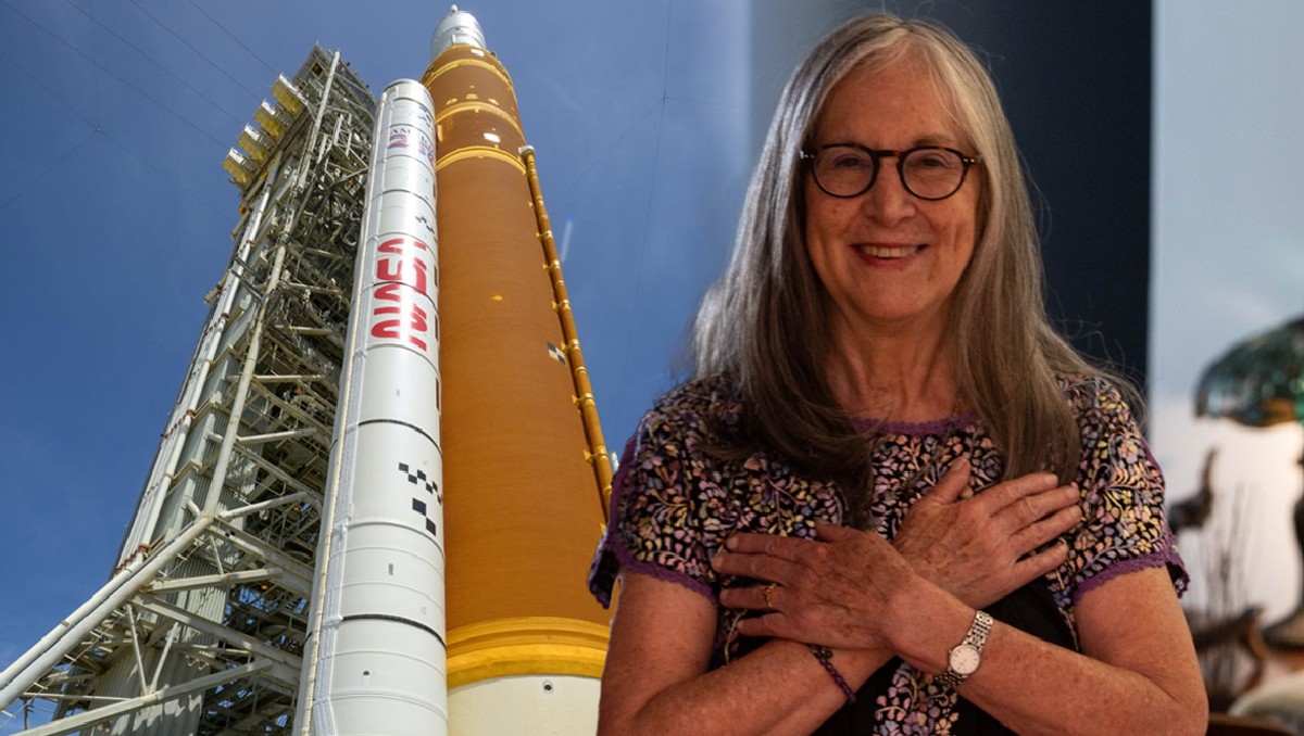 Julieta Fierro dijo que para ir a Marte primero debía explorarse la Luna. | Diseño: Antonio Texta