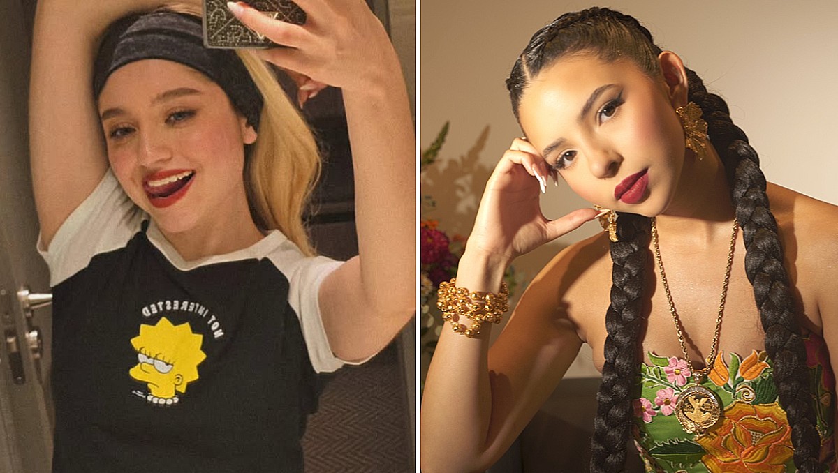 Karol Sevilla y Ángela Aguilar