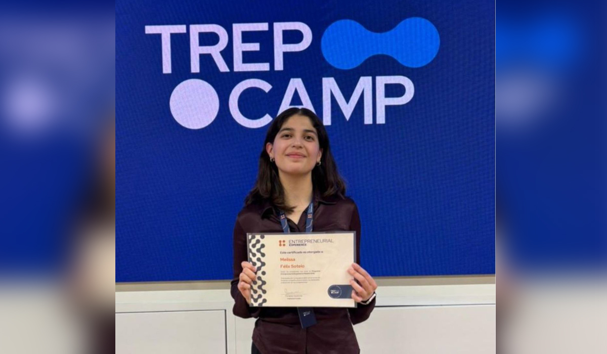 Melissa Félix Sotelo, alumna de la Escuela de Negocios del Tec de Monterrey, campus Laguna. (cortesía)