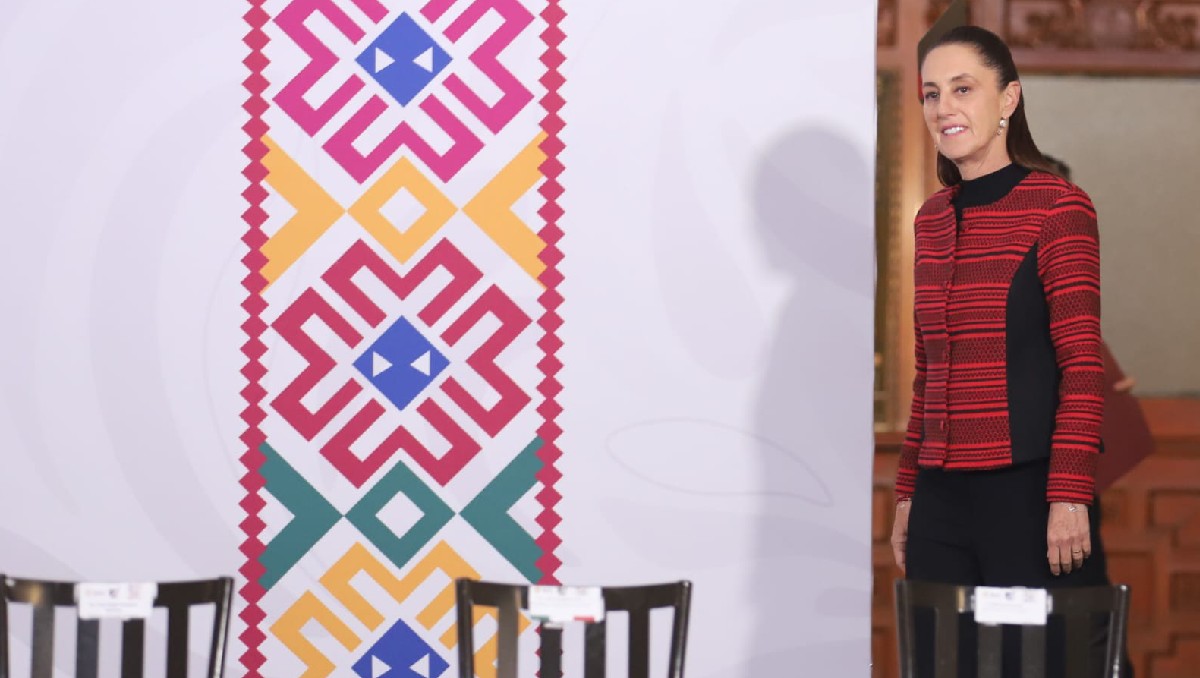 La Presidenta dijo que el diésel es un combustible que se utiliza para la carga en México y transporte de mercancías. Foto: Javier Ríos