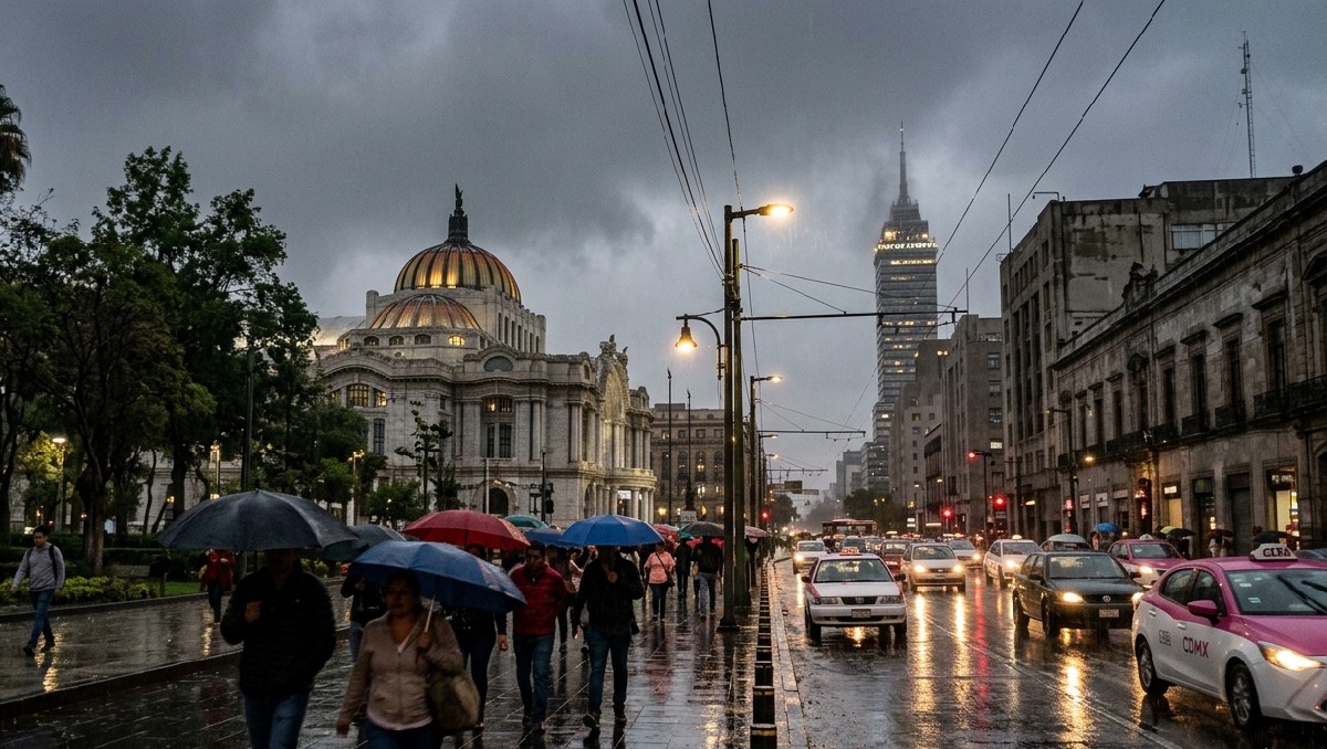 El pronóstico de lluvias para este lunes 30 de marzo en Ciudad de México afectará algunas zonas | IA Discover Milenio