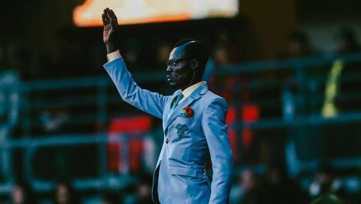 República del Congo no contará en Guadalajara con Michel Nkuka, su aficionado 'estatua' (Cortesía)