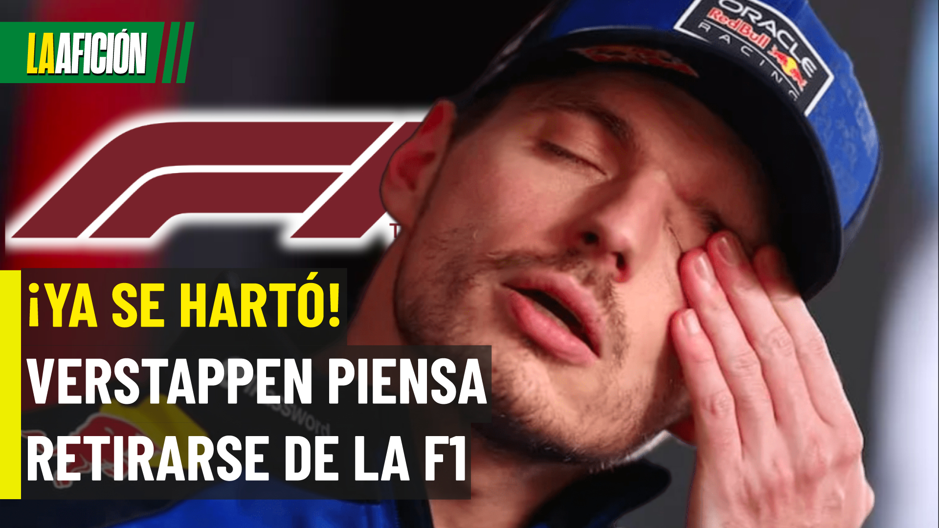 ¿Se va de la F1? Verstappen deja mensaje que preocupa