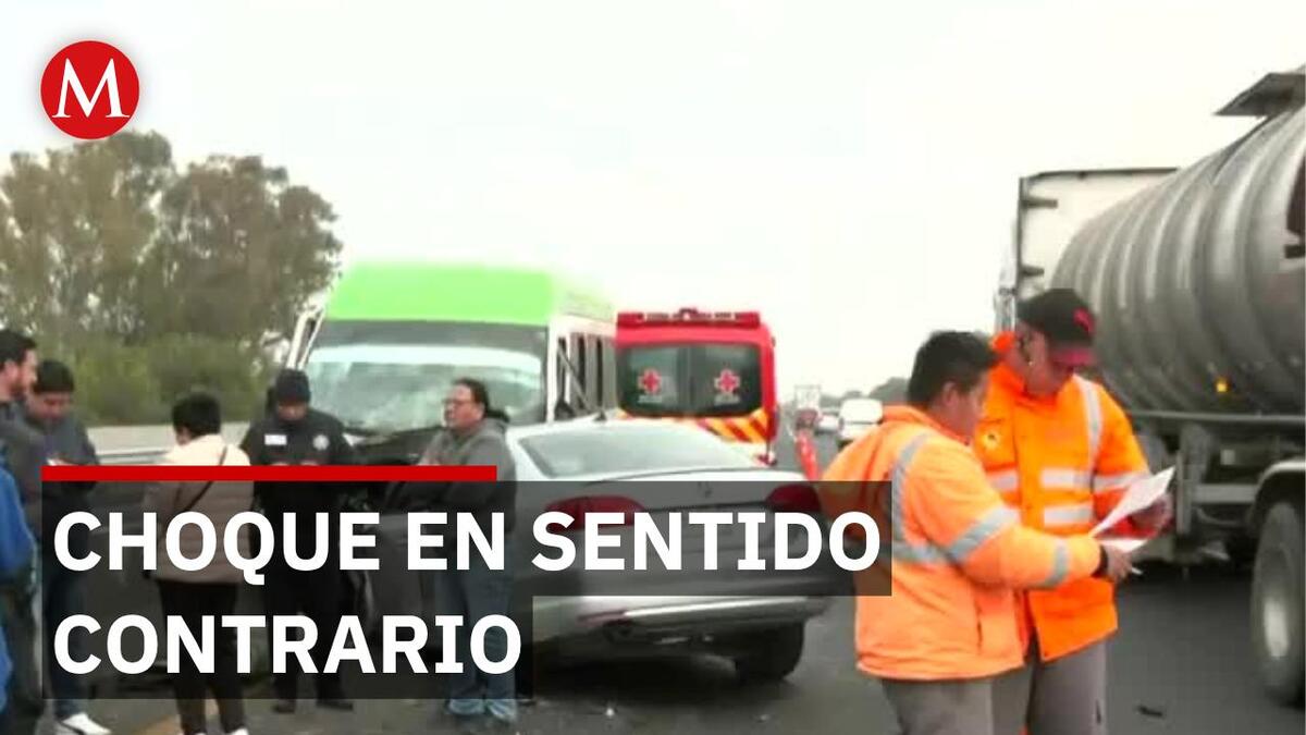 Tragedia en el Circuito Exterior Mexiquense: Chofer en sentido contrario provoca muerte de joven