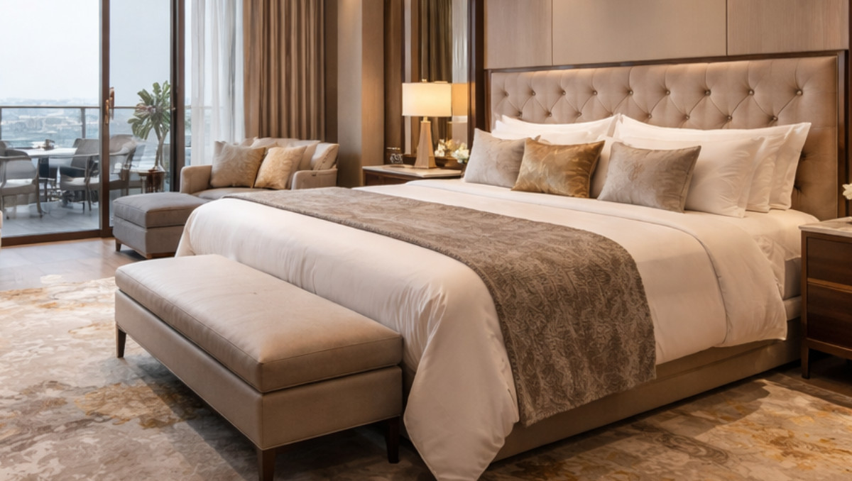 Aspectos de habitación de hotel | SORA IA