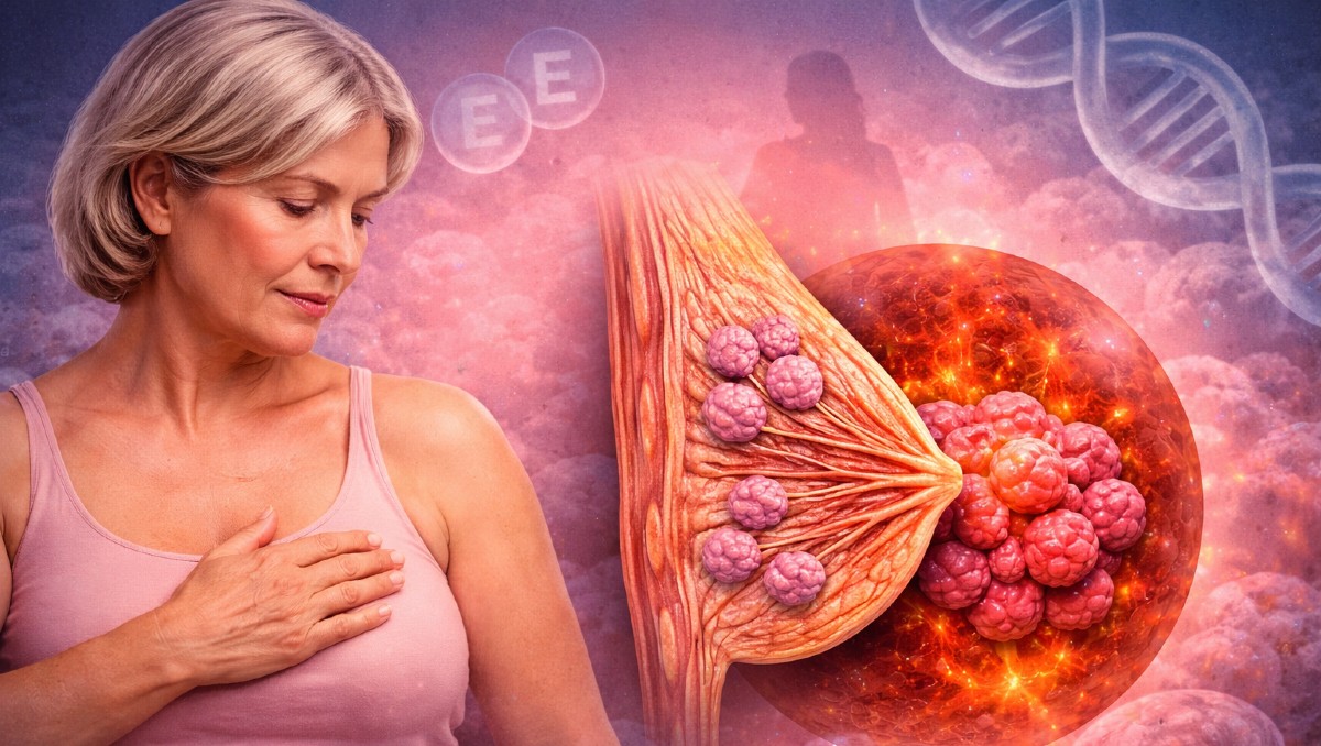 ¿Por qué aumenta el riesgo de cáncer de mama tras la menopausia? | IA DISCOVER