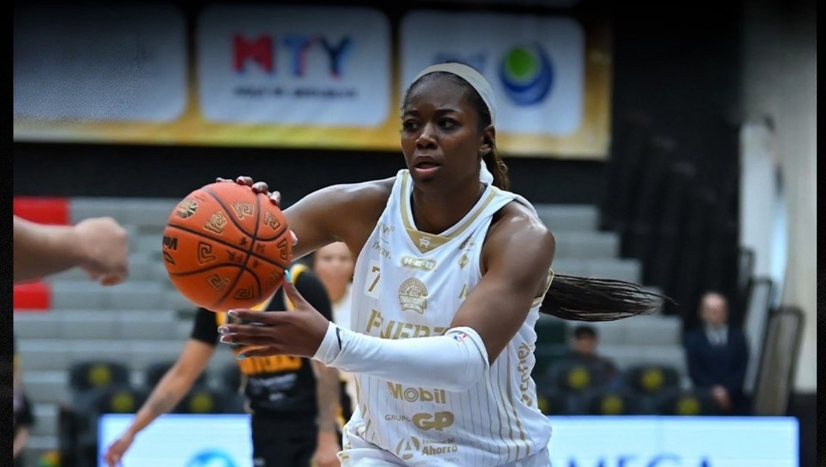 Breanna Richardson, jugadora de Fuerza Regia Femenil (x: @FuerzaRegiaFem)