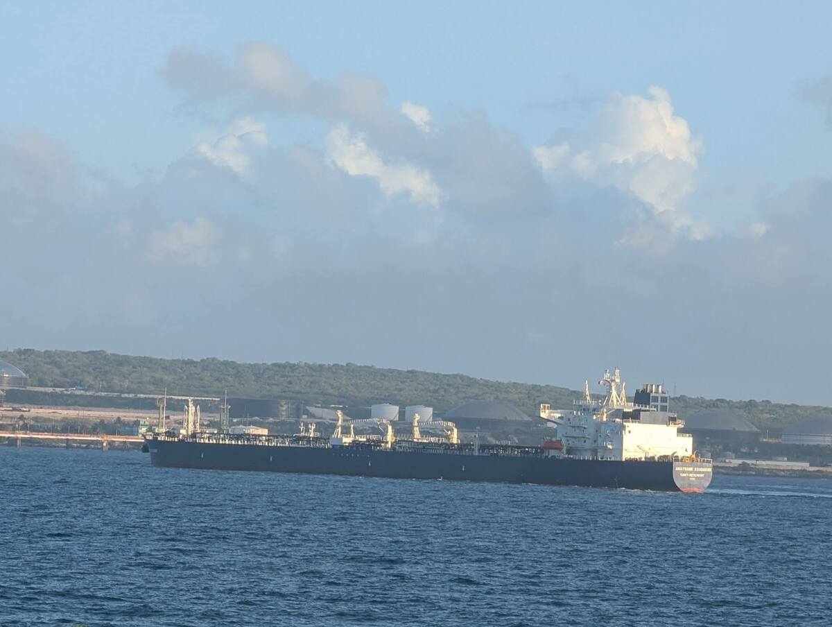 Buque ruso Anatoly Kolodkin en puerto Matanzas, Cuba. | Foto: Pedro Rizo vía Facebook