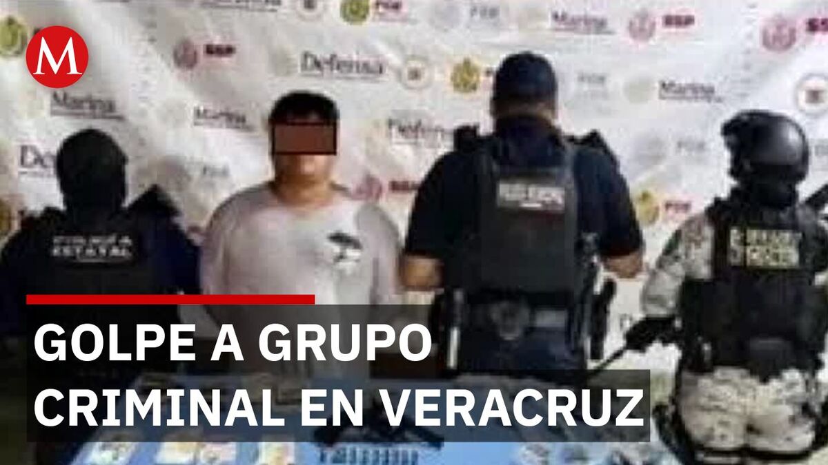 Detienen a 8 delincuentes tras operativos masivos en el norte de Veracruz