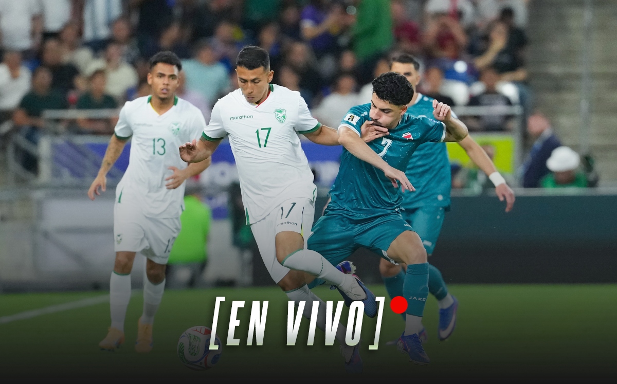 Irak vs Bolivia EN VIVO: dónde VER partido del Repechaje por el boleto al Mundial 2026 (Imago7)