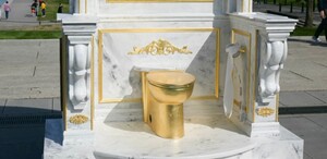 La instalación cerca de la Casa Blanca. | AFP