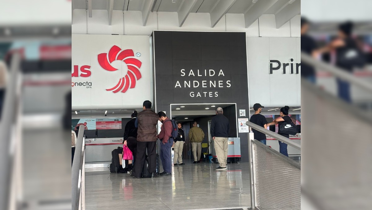 Con un nivel de pasajeros moderado en la Central Nueva en esta semana santa (Josefina Ruiz)