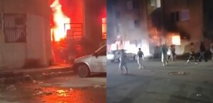 Las personas heridas ya fueron trasladadas a un centro médico.