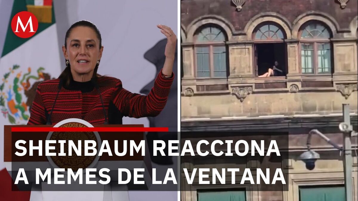 Sheinbaum confirma sanción a mujer que tomó el sol en ventana de Palacio Nacional
