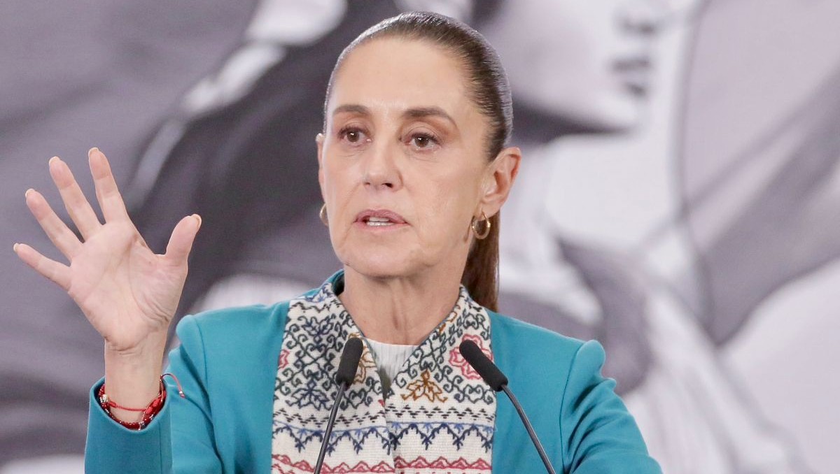 Sheinbaum dio un informe del porcentaje de abasto de medicamentos. | Foto: Ariel Ojeda