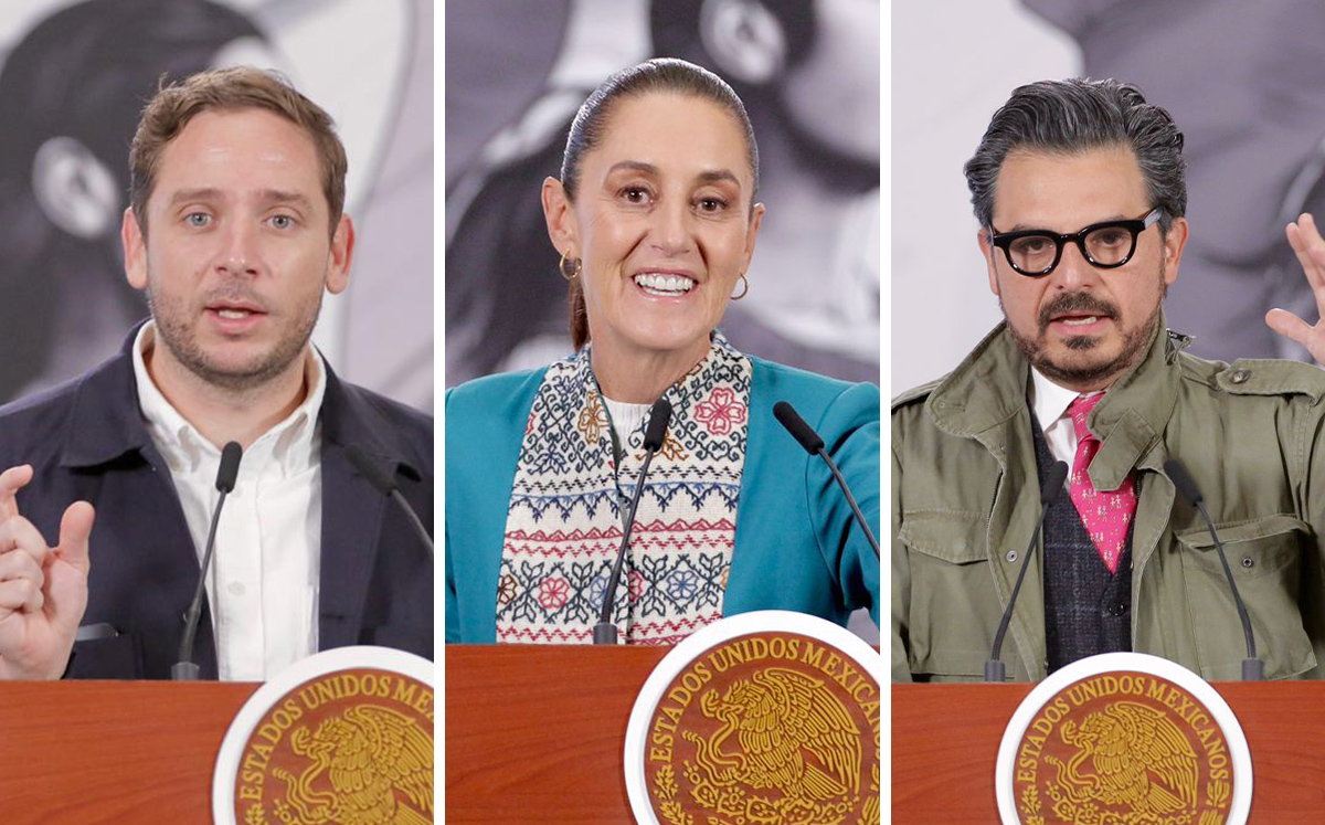 Sheinbaum inicia conferencia matutina desde Palacio Nacional. | Foto: Especial