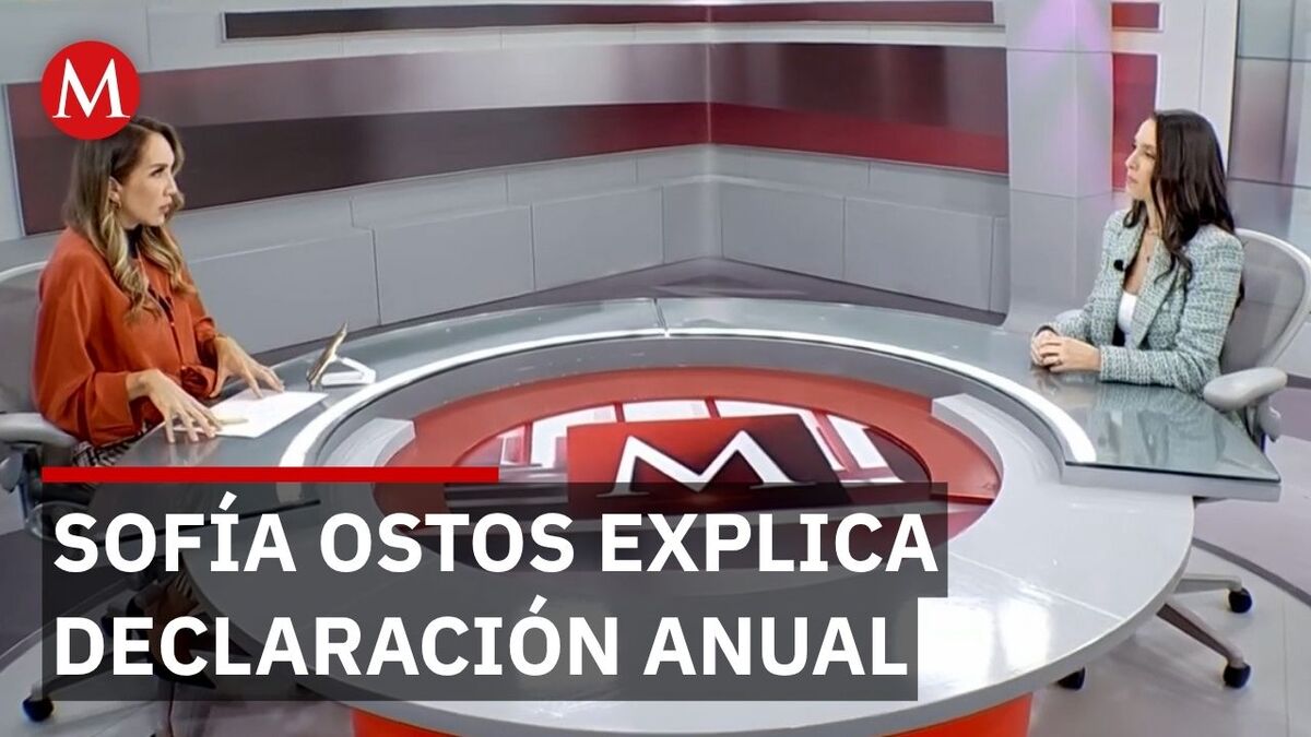 Sofía Ostos explica plazo del 1 al 30 de abril para declaración anual
