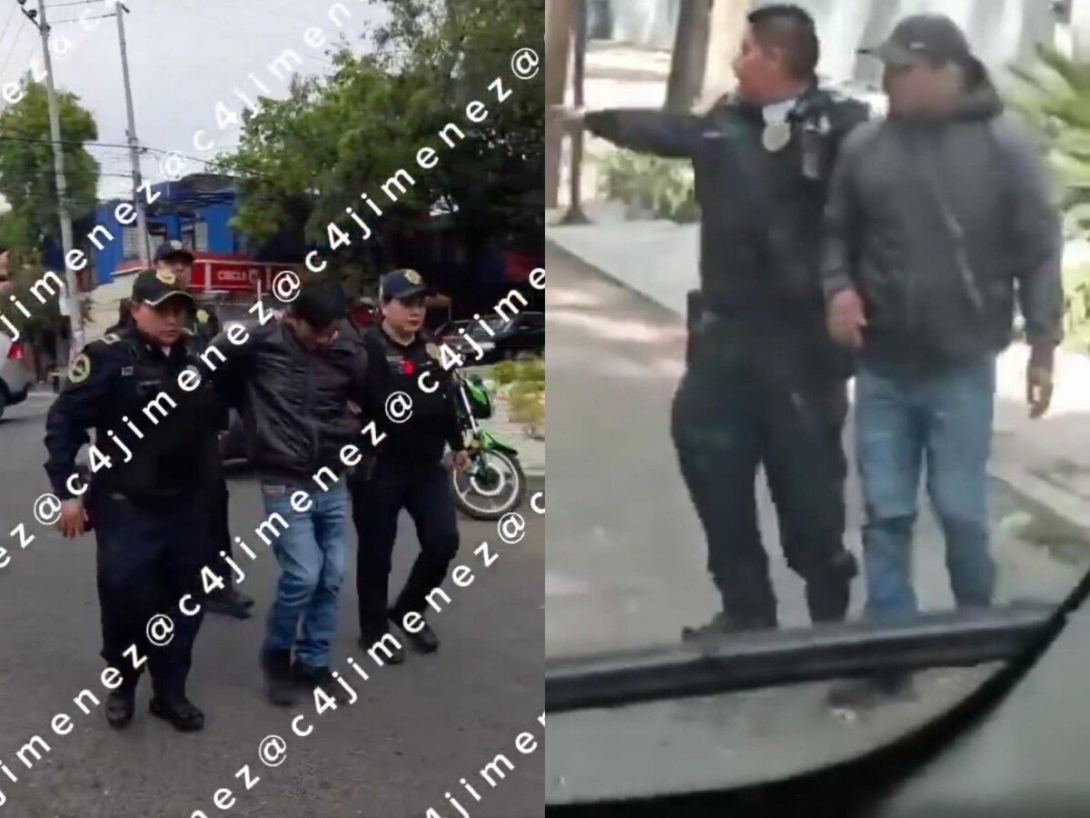 El sospechoso fue identificado como Luis Carlos 'N', quien recientemente comenzó a operar en la colonia Narvarte.
