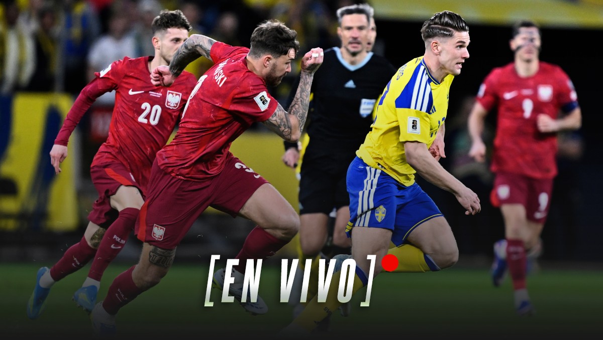 Sigue el Suecia vs Polonia EN VIVO. Final del repechaje UEFA rumbo al Mundial (Reuters)