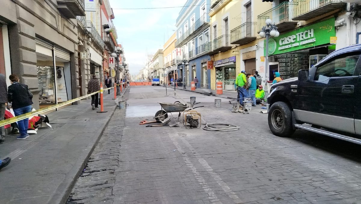 Trabajos de reparación de vialidades I Especial