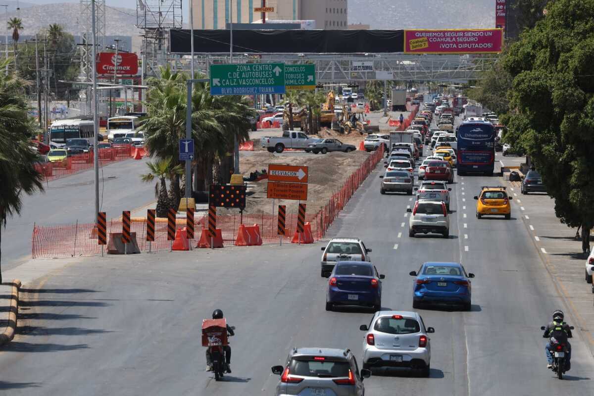 El viaducto constará con 554 metros lineales, 64 mil metros cúbicos de excavación y mil 500 toneladas de acero de refuerzo.| Verónica Rivera