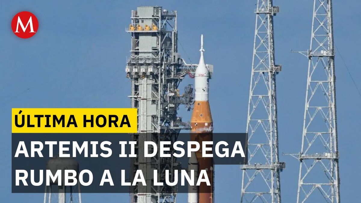 Artemis II: Así fue el despegue de la nave Orion