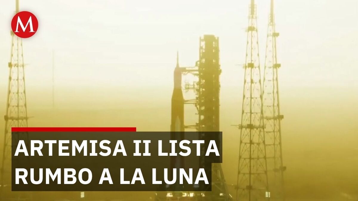 Artemisa II lista para lanzamiento con 4 astronautas en misión de 10 días